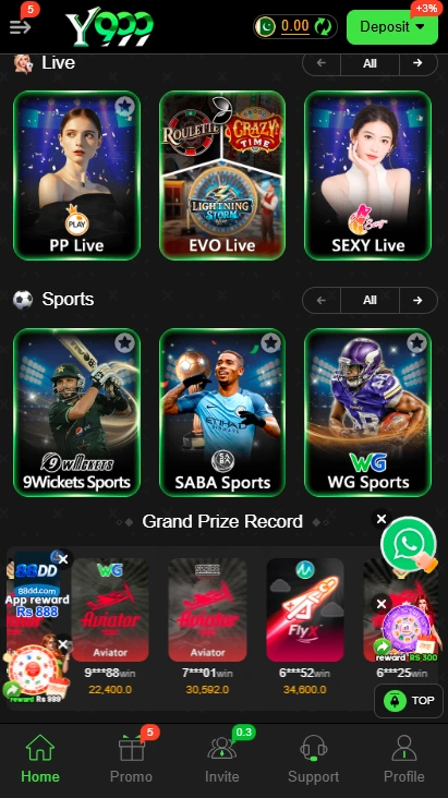 Y999 Game Download Play Games & Win Real Cash Rewards